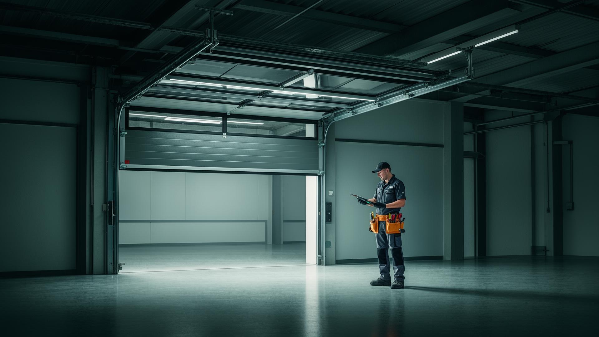 Professional garage door installation